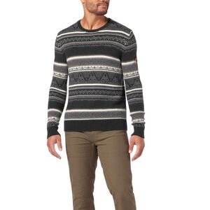 Royal Robbins Sequoia Standard Fit wool blend fair isle sweater mens size medium